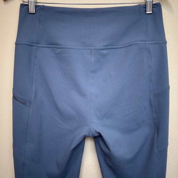 EDDIE BAUER Blue Traverse Trail High-Rise Capri Leggings Size Medium - Picture 4 of 7